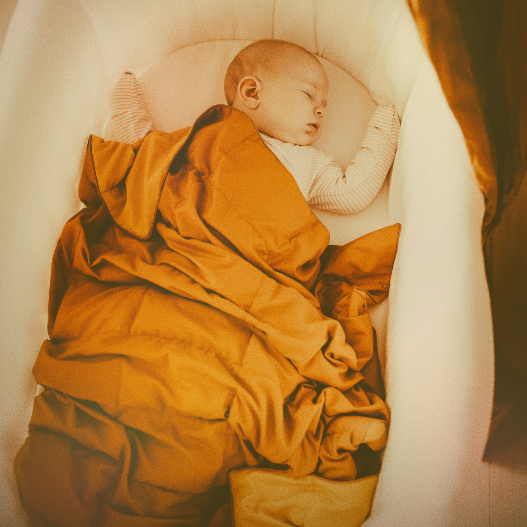 Baby med tyngdedyne