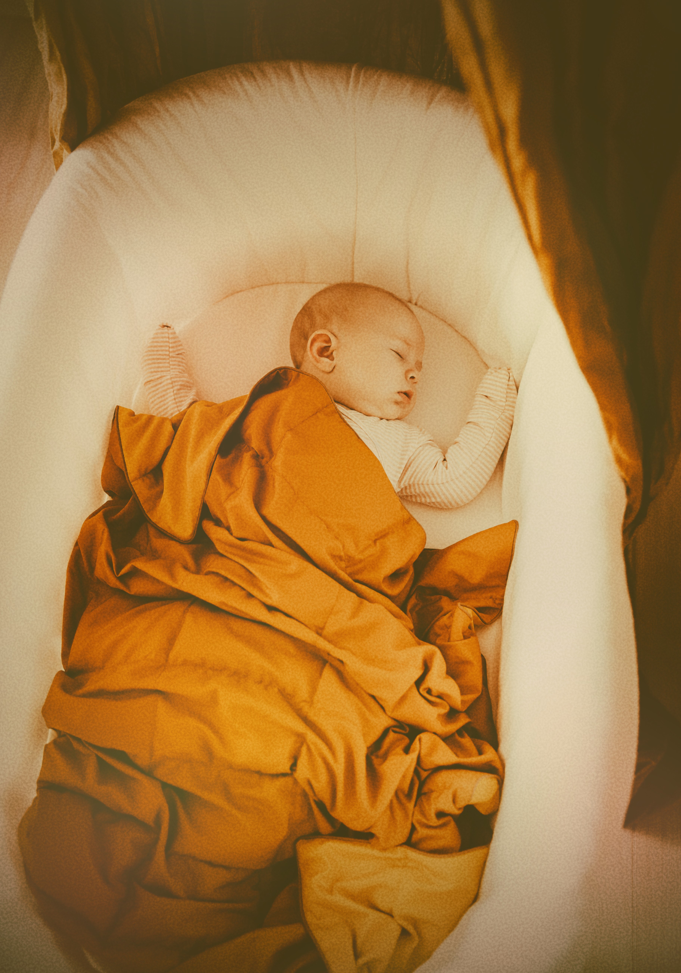 Baby med tyngdedyne