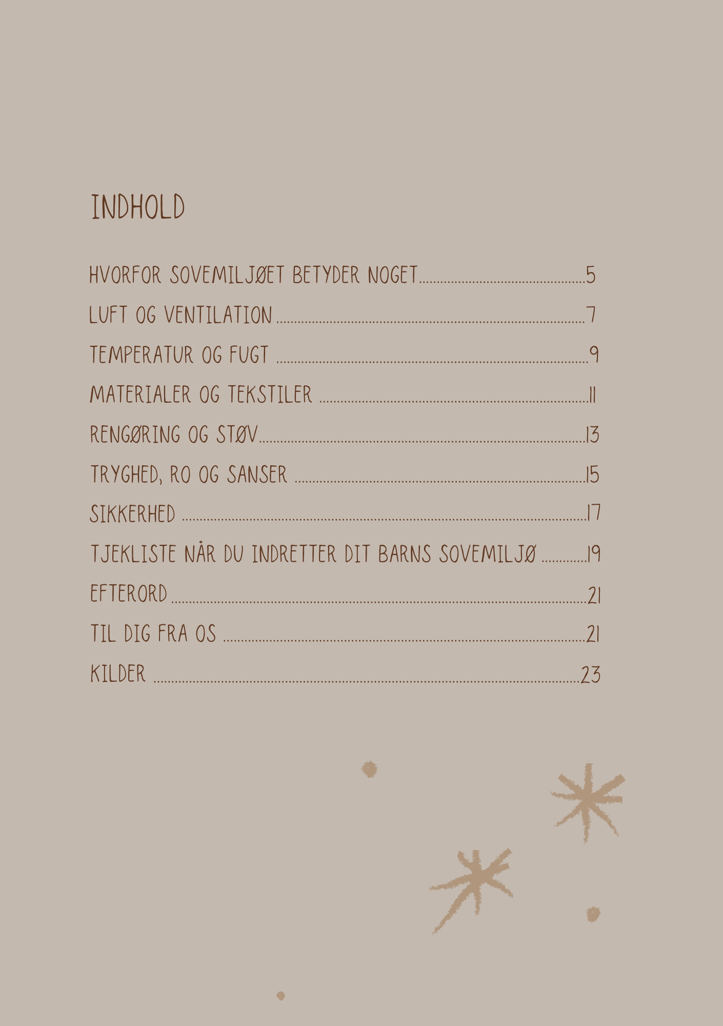 En kærlig guide til et sundt sovemiljø